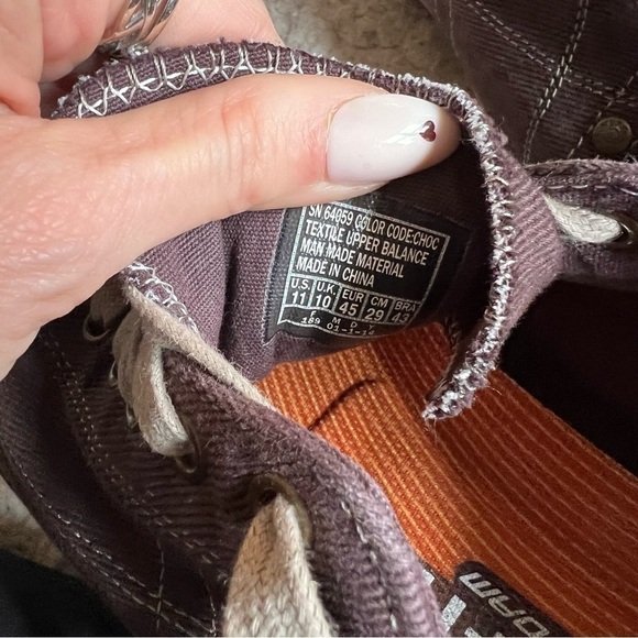 Sketchers Mens Brown Denim and Tan Relaxed Fit Memory Foam Low Sneakers SZ 11 - Picture 10 of 11